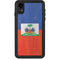 Haitian Flag Distressed iPhone XR Waterproof Case