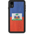 Haitian Flag Distressed iPhone XR Waterproof Case