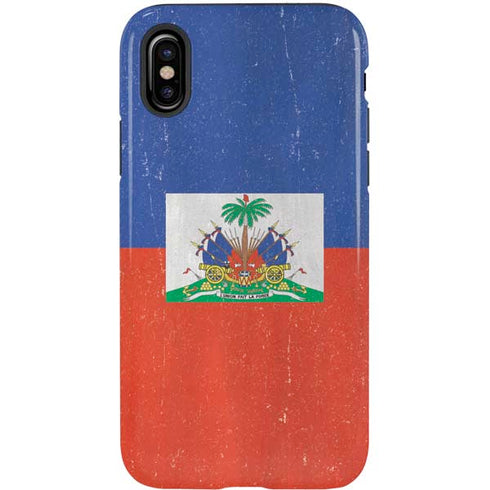 Haitian Flag Distressed iPhone XS Pro Case
