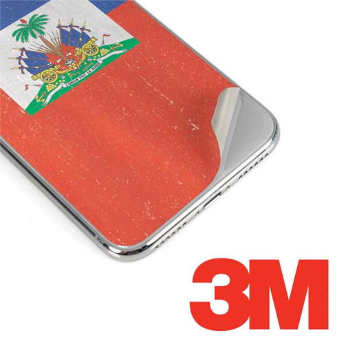 Haitian Flag Distressed iPhone XS Skin