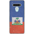 Haitian Flag Distressed LG Stylo 6 Clear Case