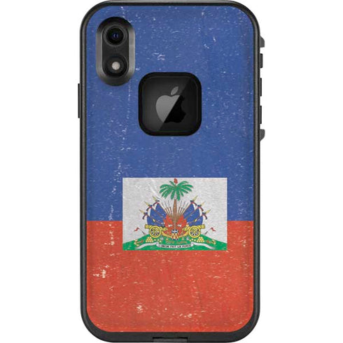 Haitian Flag Distressed LifeProof Fre iPhone Skin