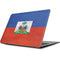Haitian Flag Distressed Apple MacBook Skin