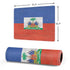 Haitian Flag Distressed Gaming Mouse Pad