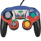 Haitian Flag Distressed Nintendo GameCube Controller Skin