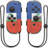 Haitian Flag Distressed Nintendo Joy-Con (L/R) Controller Skin