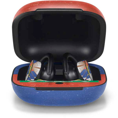 Haitian Flag Distressed PowerBeats Pro Skin
