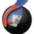 Haitian Flag Distressed PULSE 3D Wireless Headset for PS5 Skin