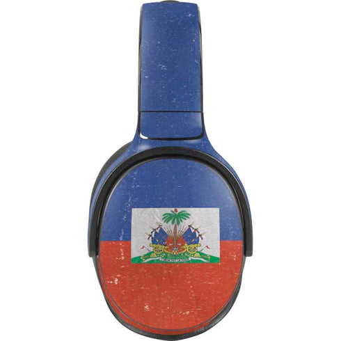 Haitian Flag Distressed Skullcandy Venue Skin