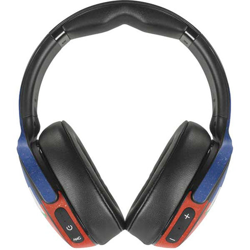Haitian Flag Distressed Skullcandy Venue Skin