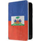 Haitian Flag Distressed Surface Duo Skin