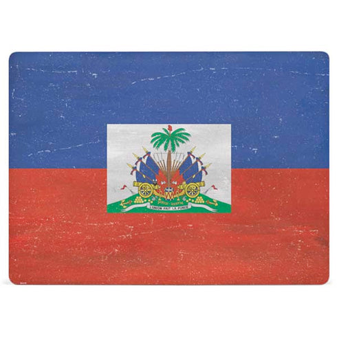 Haitian Flag Distressed Surface Laptop 3 13.5in Skin