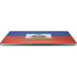 Haitian Flag Distressed Universal Laptop 16.6in (13.4 x 9.7in) Skin