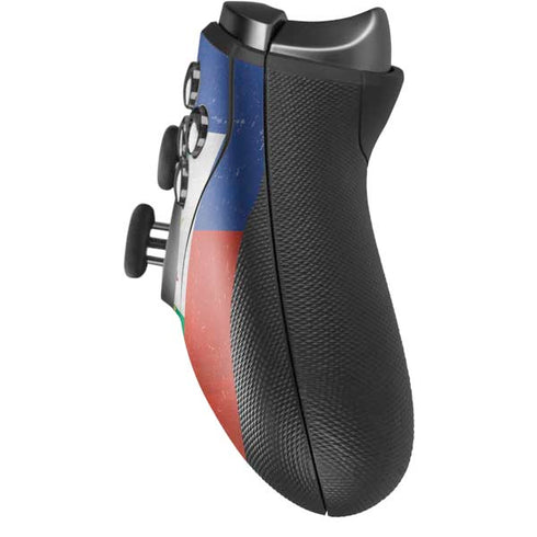 Haitian Flag Distressed Xbox Elite Wireless Controller Series 2 Skin