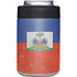 Haitian Flag Distressed Yeti Colster Can Insulator Skin
