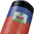 Haitian Flag Distressed Yeti Colster Can Insulator Skin