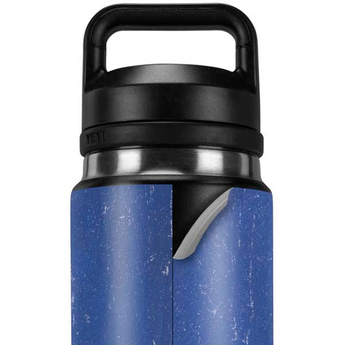 Haitian Flag Distressed YETI Rambler 26oz Bottle Skin