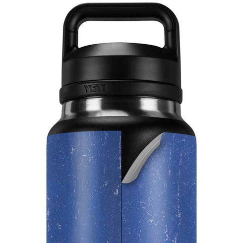 Haitian Flag Distressed YETI Rambler 36oz Bottle Skin