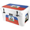 Haitian Flag Distressed YETI Tundra 45 Hard Cooler Skin