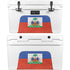 Haitian Flag Distressed YETI Tundra 45 Hard Cooler Skin