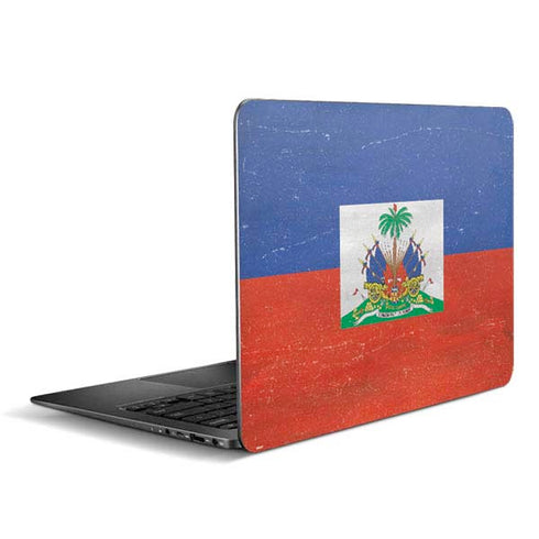 Haitian Flag Distressed Zenbook UX305FA 13.3in Skin