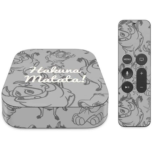 Disney The Lion King Hakuna Matata Apple TV Skin