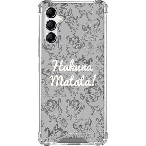 Disney The Lion King Hakuna Matata Galaxy A14 5G Clear Case