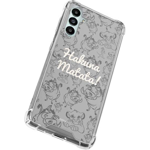 Disney The Lion King Hakuna Matata Galaxy A15 5G Clear Case
