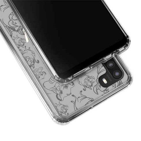 Disney The Lion King Hakuna Matata Galaxy A21 Clear Case
