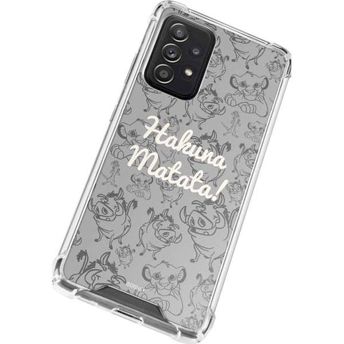 Disney The Lion King Hakuna Matata Galaxy A52 5G Clear Case