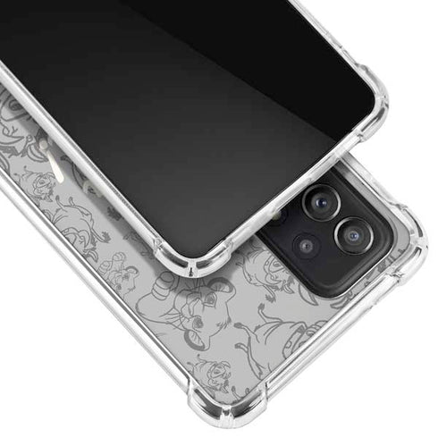 Disney The Lion King Hakuna Matata Galaxy A52 5G Clear Case