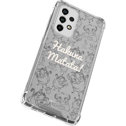 Disney The Lion King Hakuna Matata Galaxy A53 5G Clear Case