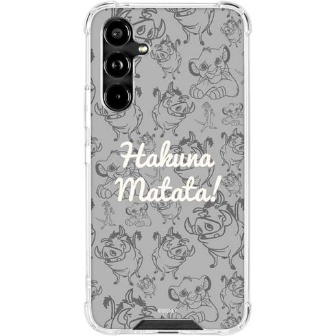 Disney The Lion King Hakuna Matata Galaxy A54 5G Clear Case