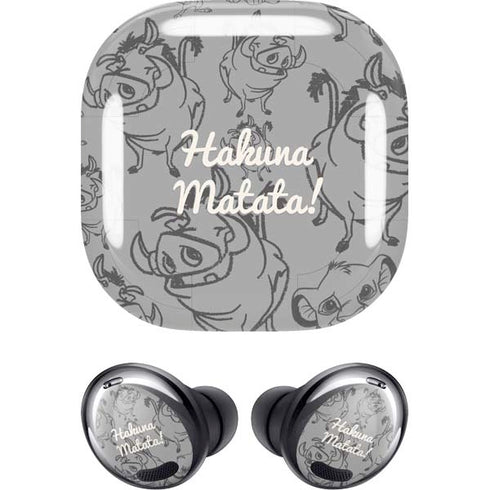 Disney The Lion King Hakuna Matata Galaxy Buds Pro Skin