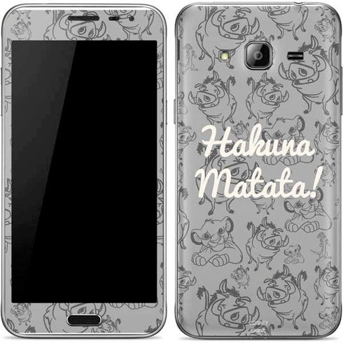 Disney The Lion King Hakuna Matata Galaxy J3 Skin
