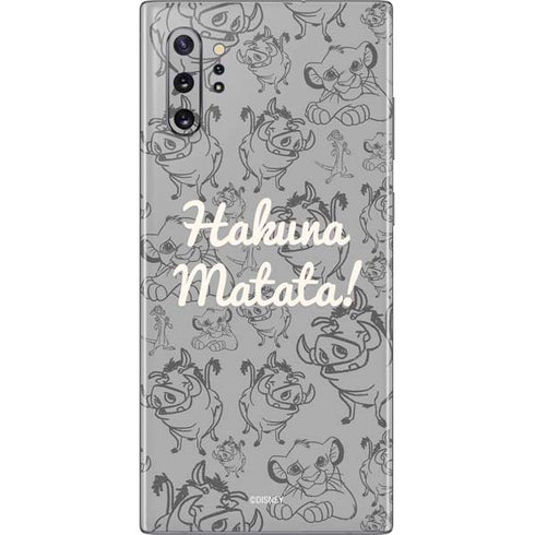 Disney The Lion King Hakuna Matata Galaxy Note 10 Plus Skin