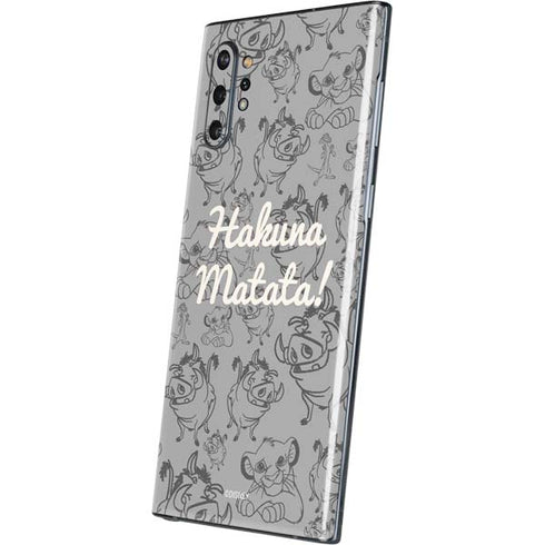 Disney The Lion King Hakuna Matata Galaxy Note 10 Plus Skin