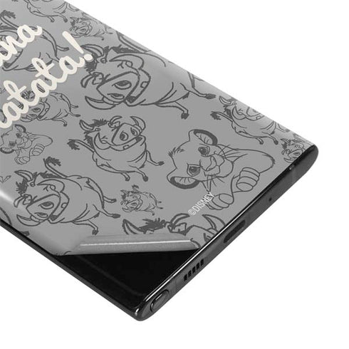 Disney The Lion King Hakuna Matata Galaxy Note 10 Plus Skin