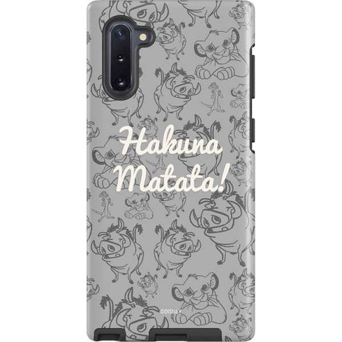Disney The Lion King Hakuna Matata Galaxy Note 10 Pro Case