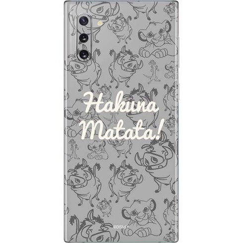 Disney The Lion King Hakuna Matata Galaxy Note 10 Skin
