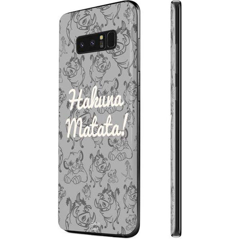 Disney The Lion King Hakuna Matata Galaxy Note 8 Skin