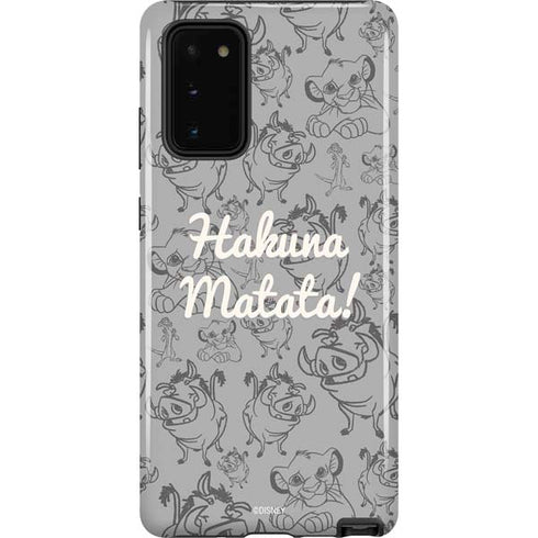 Disney The Lion King Hakuna Matata Galaxy Note20 5G Pro Case