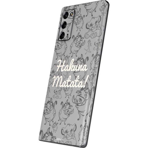 Disney The Lion King Hakuna Matata Galaxy Note20 5G Skin