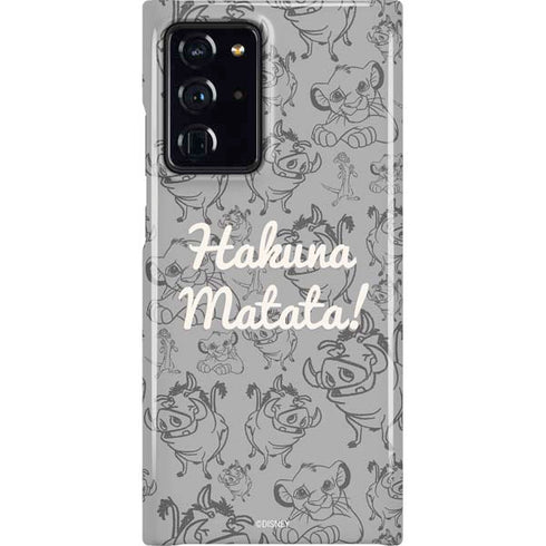 Disney The Lion King Hakuna Matata Galaxy Note20 Ultra 5G Lite Case