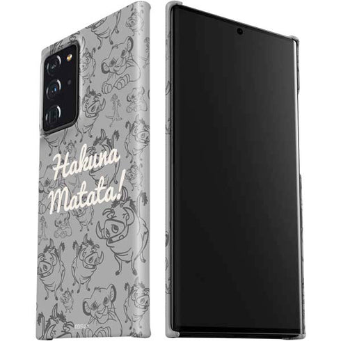 Disney The Lion King Hakuna Matata Galaxy Note20 Ultra 5G Lite Case