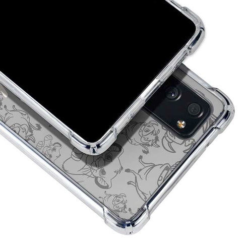 Disney The Lion King Hakuna Matata Galaxy S20 FE Clear Case