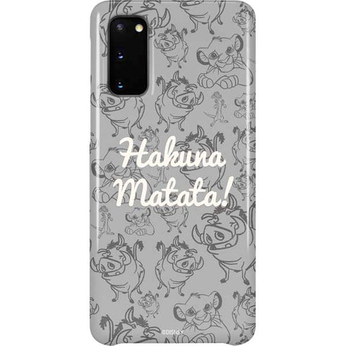 Disney The Lion King Hakuna Matata Galaxy S20 Lite Case