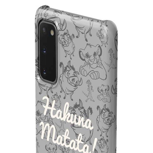 Disney The Lion King Hakuna Matata Galaxy S20 Lite Case
