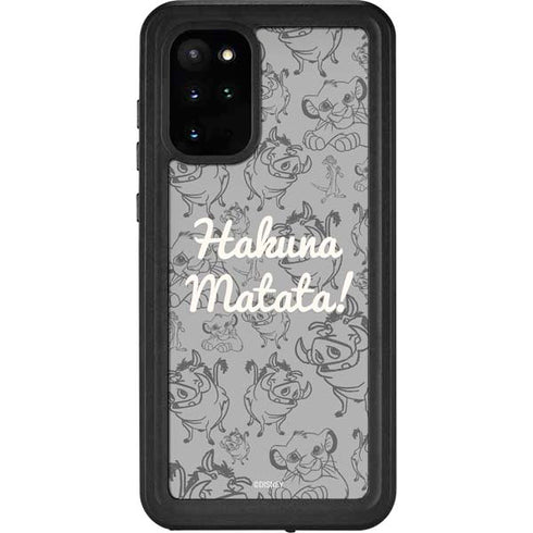Disney The Lion King Hakuna Matata Galaxy S20 Plus Waterproof Case