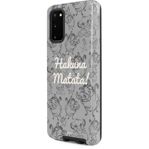 Disney The Lion King Hakuna Matata Galaxy S20 Pro Case
